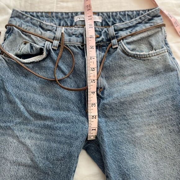 COPY - Zara Crop jeans women’s 4 - Picture 7 of 8